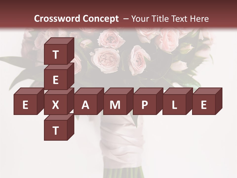 Decoration Bloom Veil PowerPoint Template