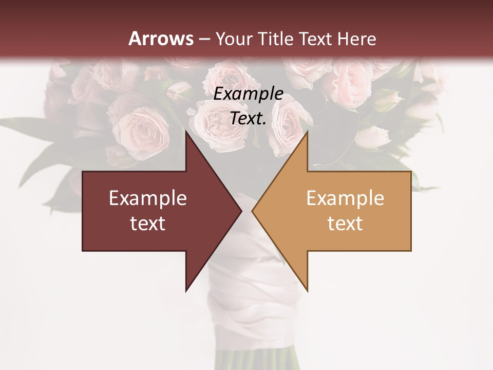 Decoration Bloom Veil PowerPoint Template