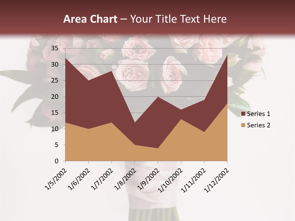 Decoration Bloom Veil PowerPoint Template