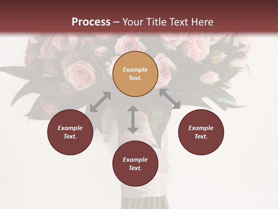 Decoration Bloom Veil PowerPoint Template