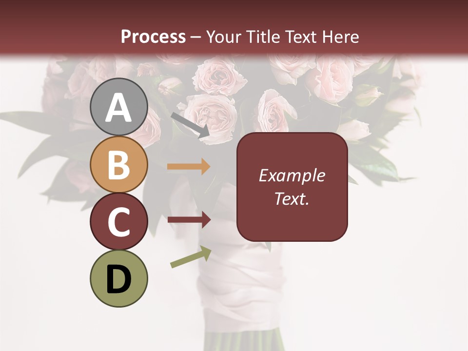 Decoration Bloom Veil PowerPoint Template