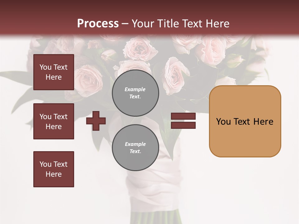 Decoration Bloom Veil PowerPoint Template