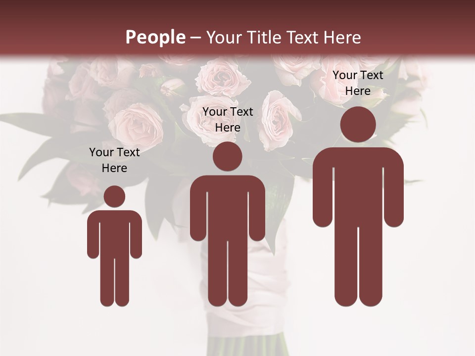 Decoration Bloom Veil PowerPoint Template