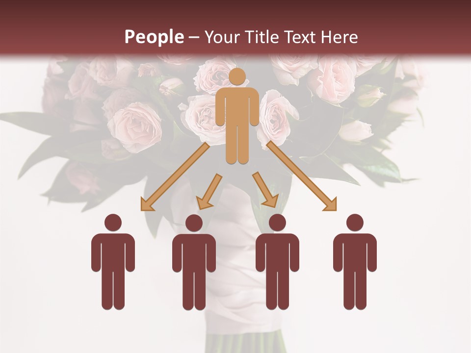 Decoration Bloom Veil PowerPoint Template