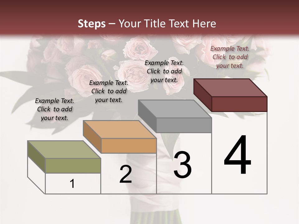 Decoration Bloom Veil PowerPoint Template