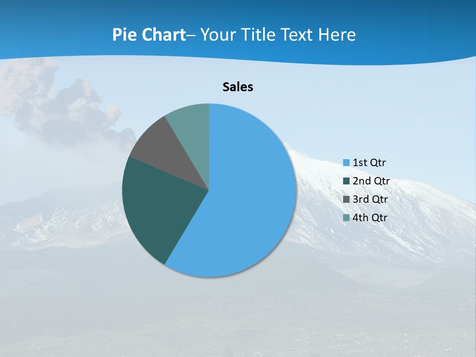 Woods Erupting Land PowerPoint Template