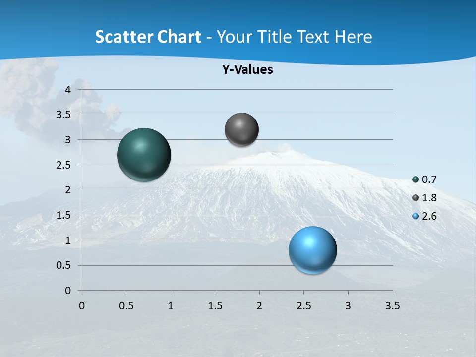 Woods Erupting Land PowerPoint Template