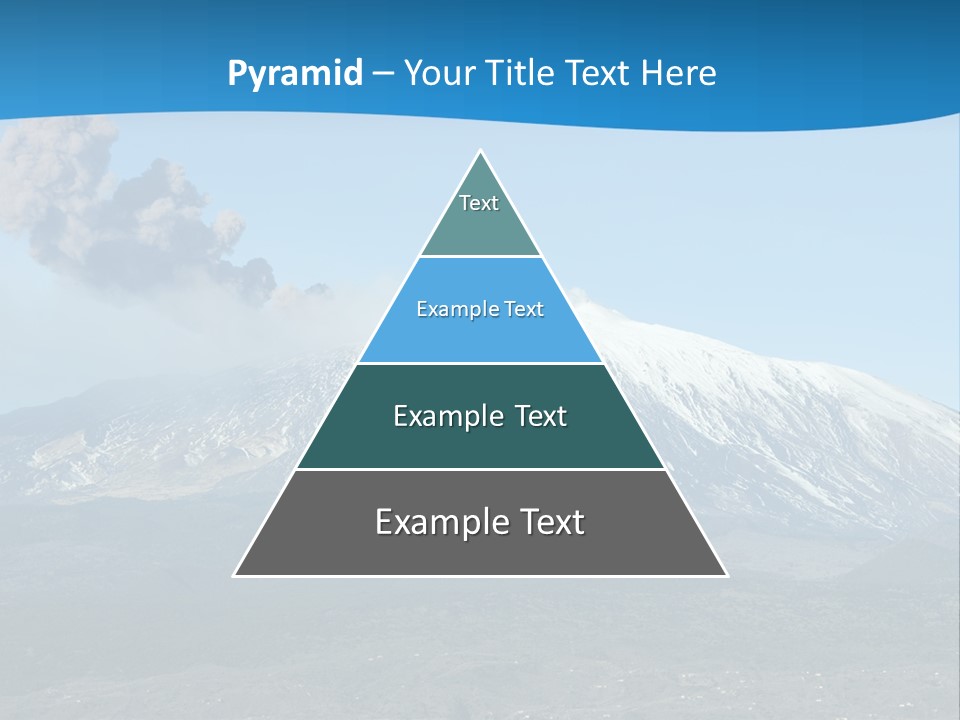 Woods Erupting Land PowerPoint Template