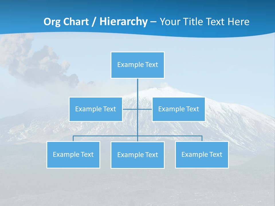 Woods Erupting Land PowerPoint Template