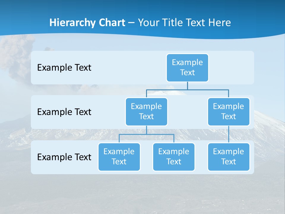 Woods Erupting Land PowerPoint Template