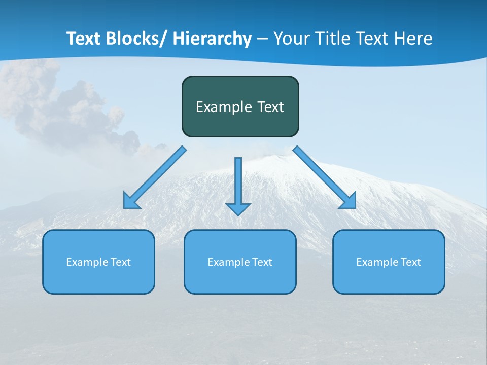 Woods Erupting Land PowerPoint Template