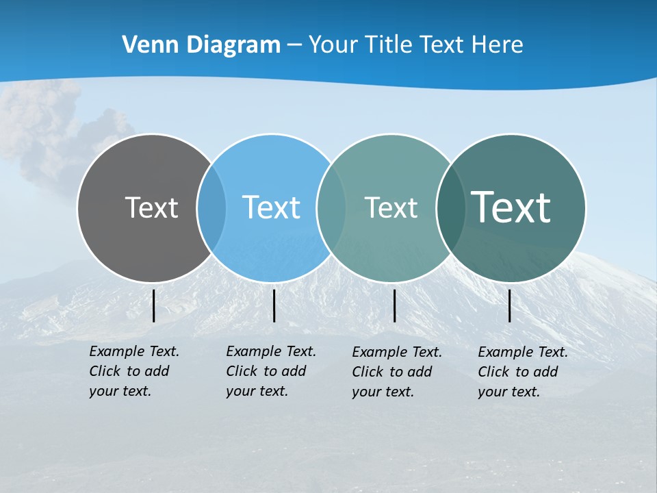 Woods Erupting Land PowerPoint Template