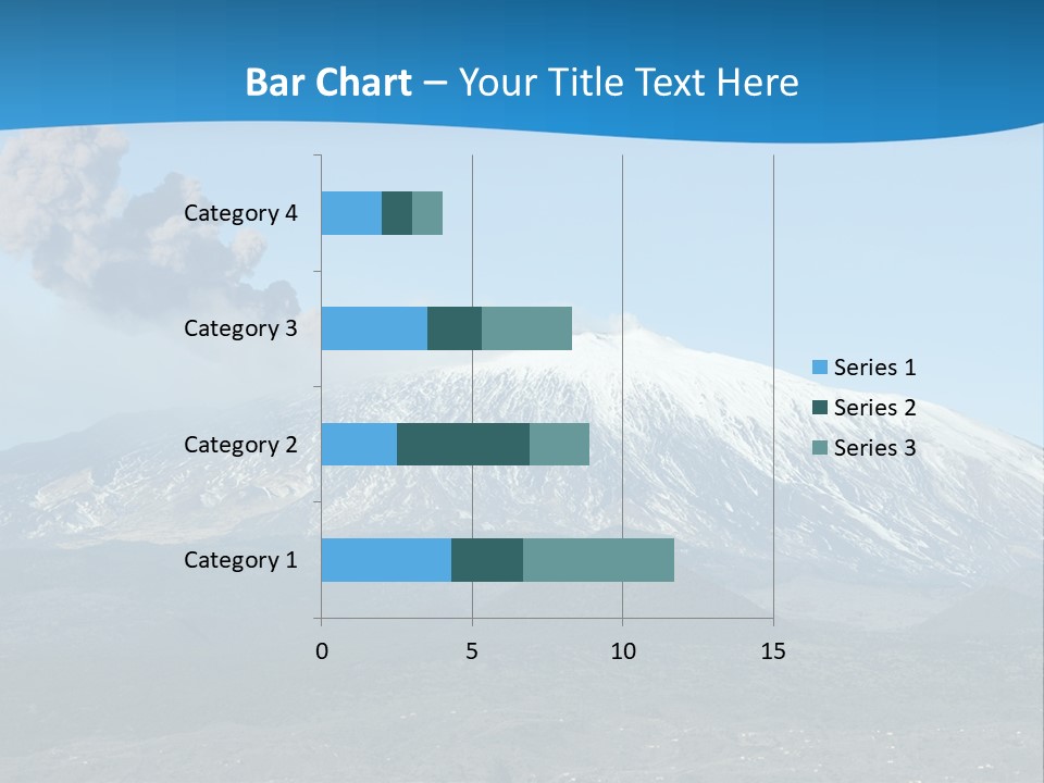 Woods Erupting Land PowerPoint Template