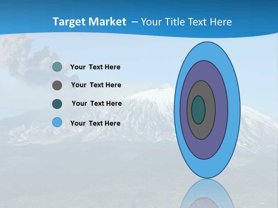 Woods Erupting Land PowerPoint Template