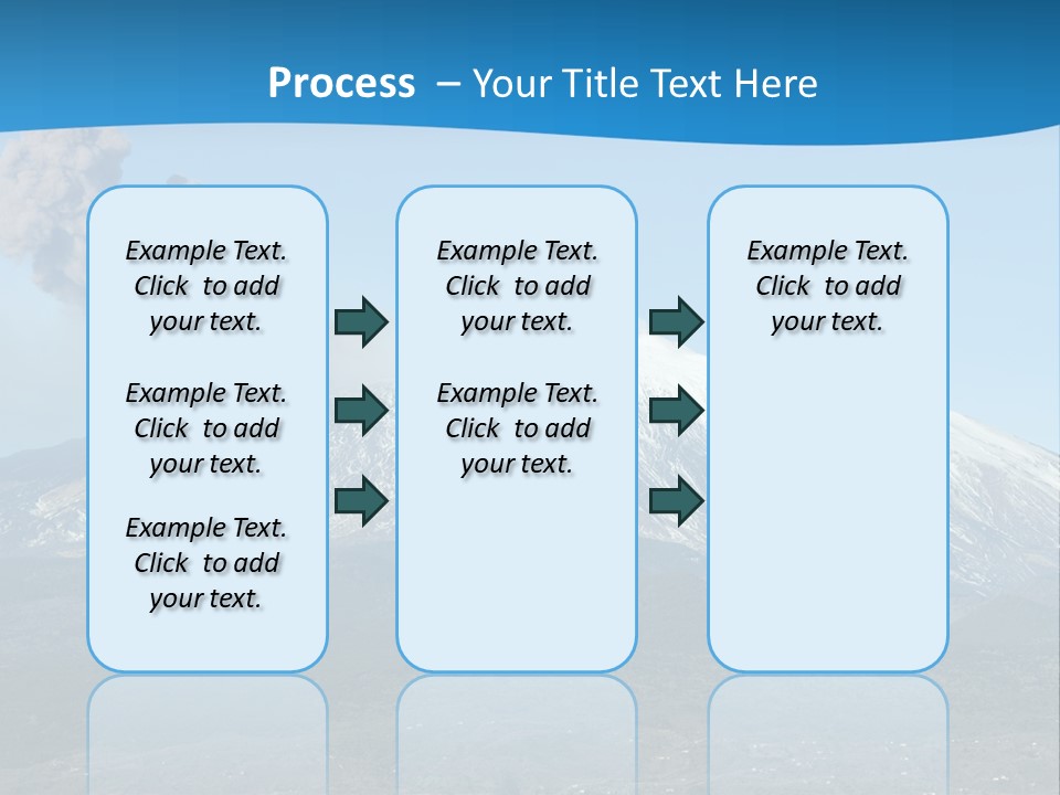 Woods Erupting Land PowerPoint Template