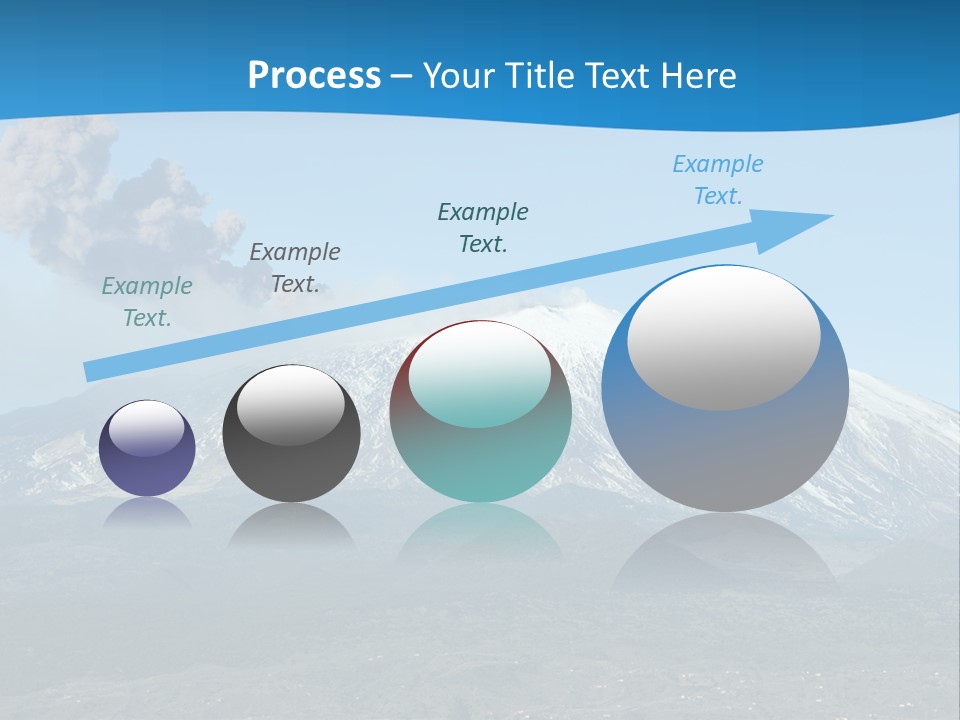 Woods Erupting Land PowerPoint Template