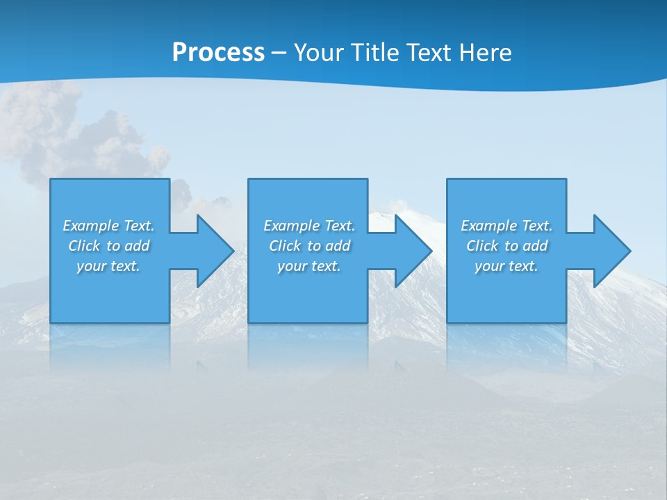 Woods Erupting Land PowerPoint Template
