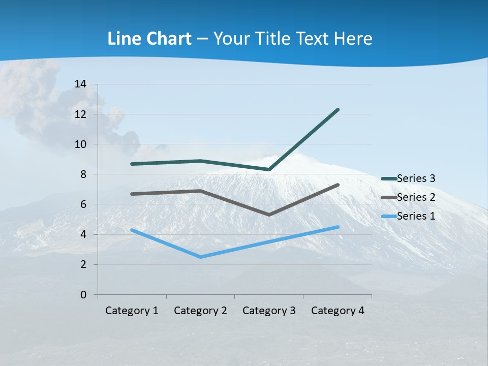 Woods Erupting Land PowerPoint Template