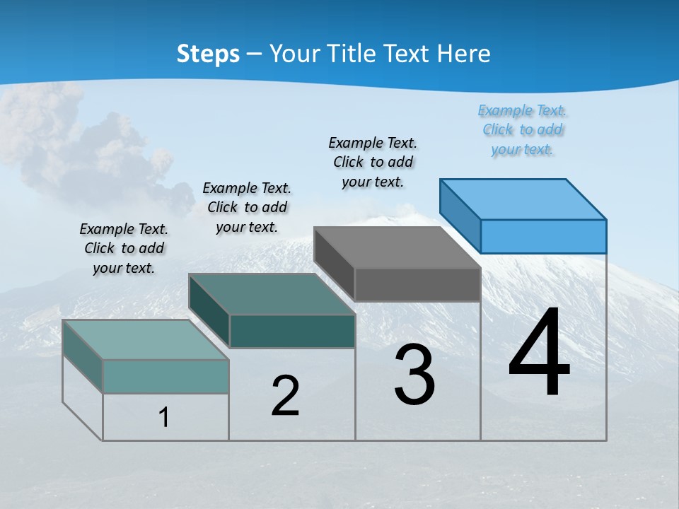 Woods Erupting Land PowerPoint Template