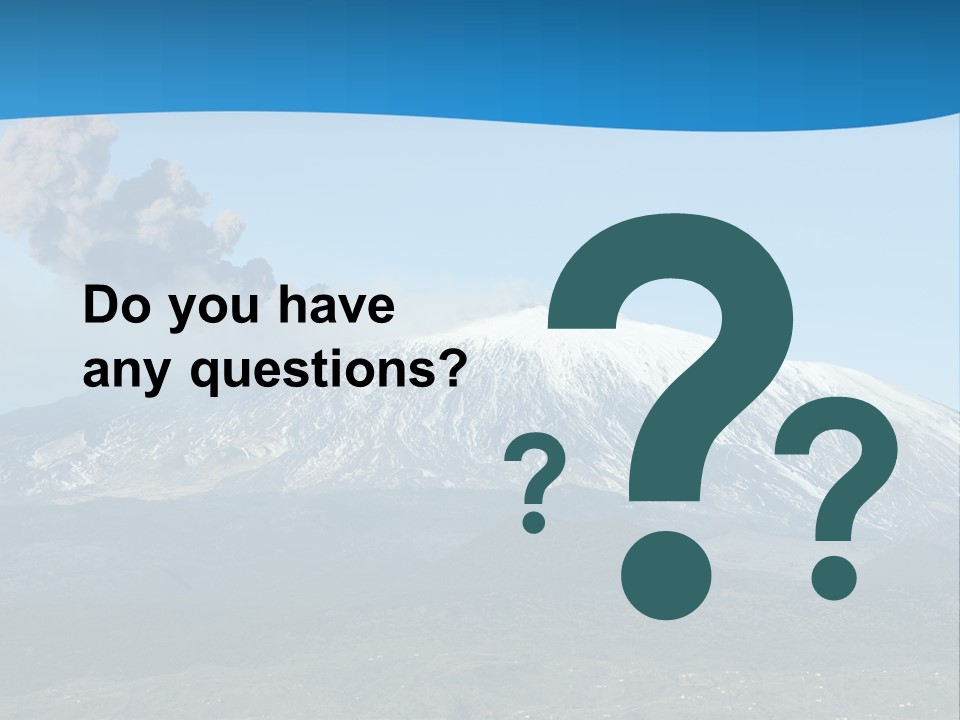 Woods Erupting Land PowerPoint Template