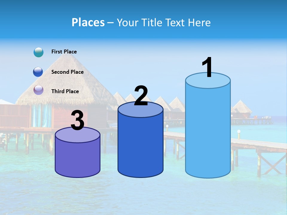 Beach Edge House PowerPoint Template