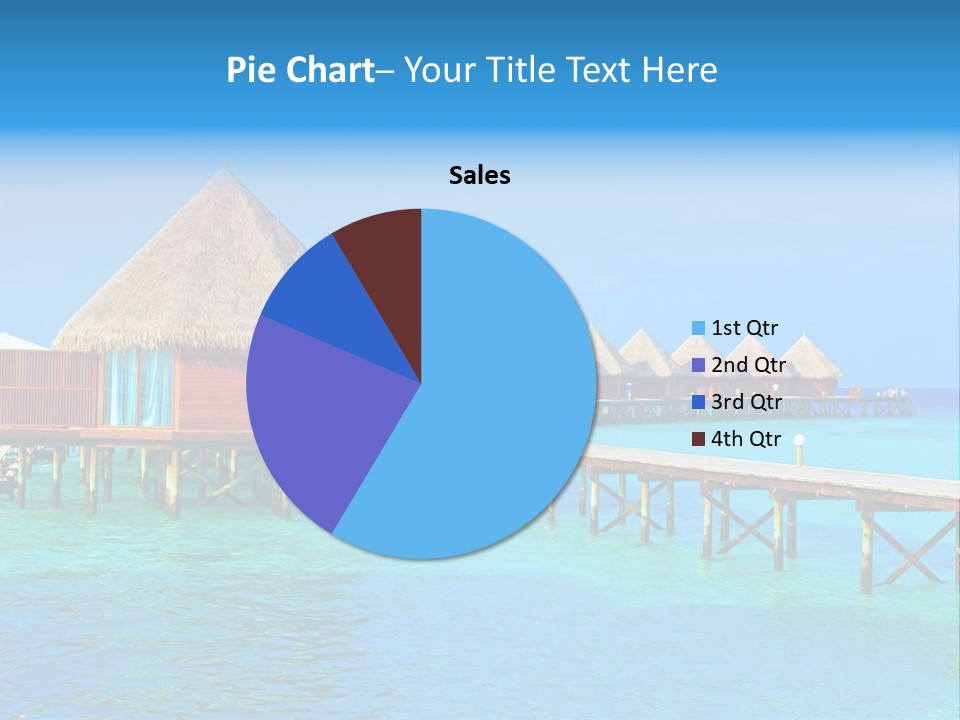 Beach Edge House PowerPoint Template