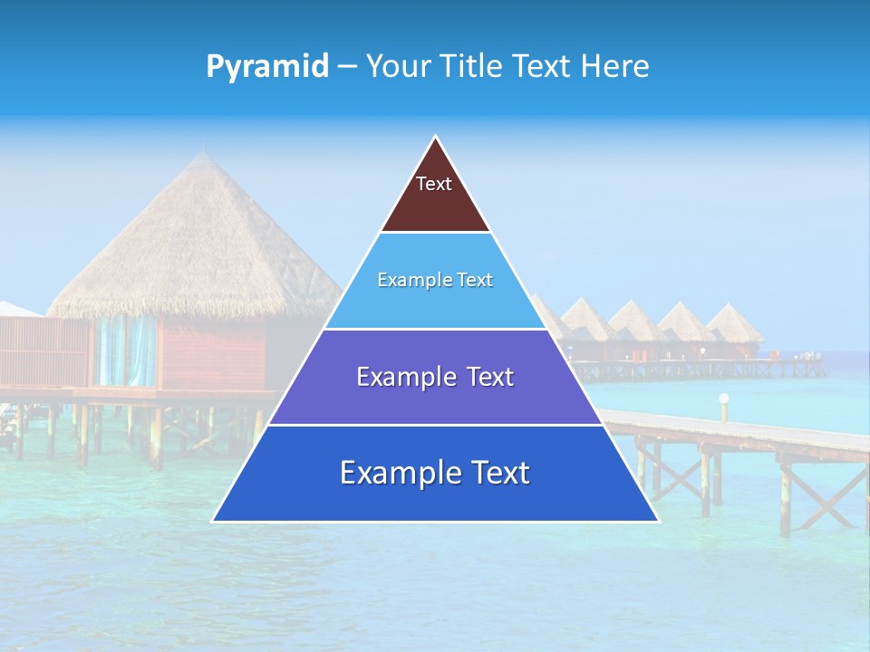 Beach Edge House PowerPoint Template