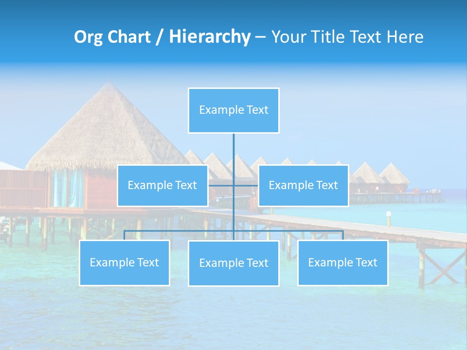 Beach Edge House PowerPoint Template