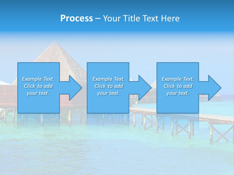 Beach Edge House PowerPoint Template