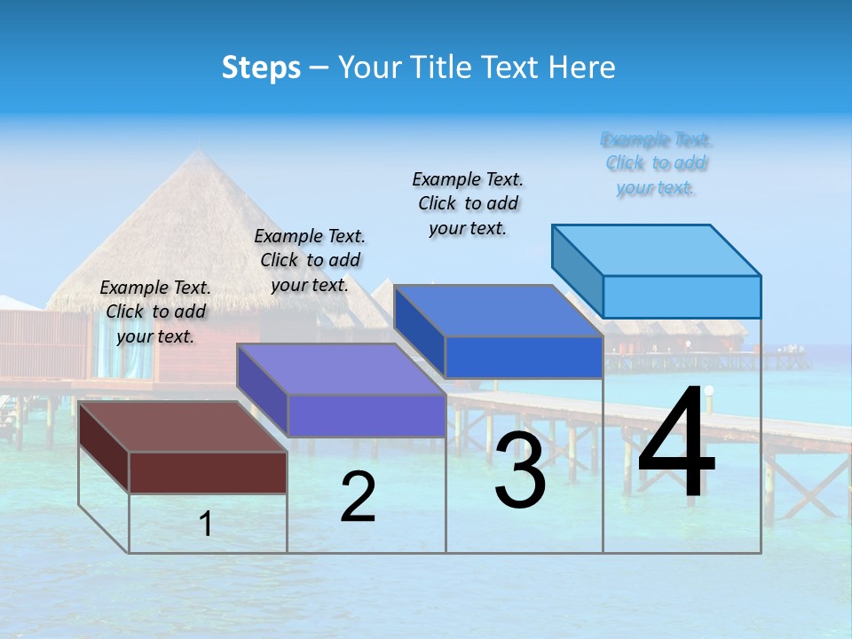 Beach Edge House PowerPoint Template
