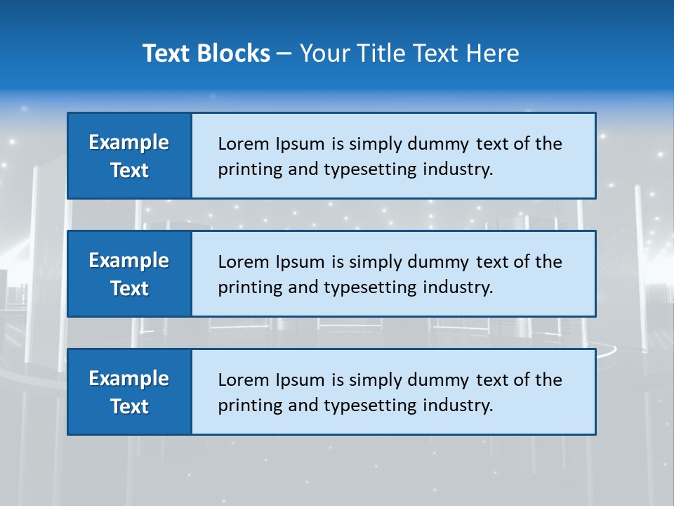 Link Metal Computer PowerPoint Template