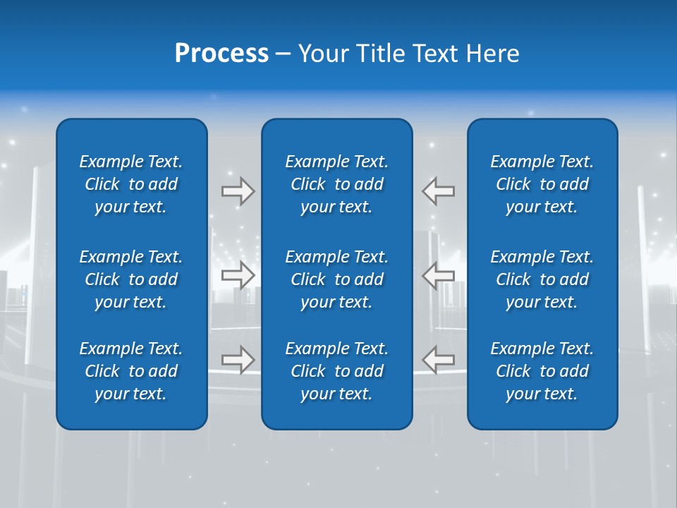 Link Metal Computer PowerPoint Template