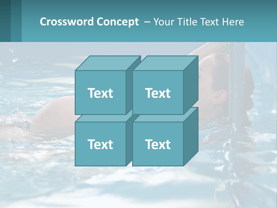 Face Water Human PowerPoint Template