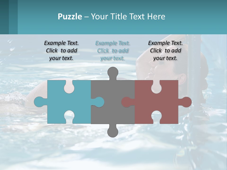 Face Water Human PowerPoint Template