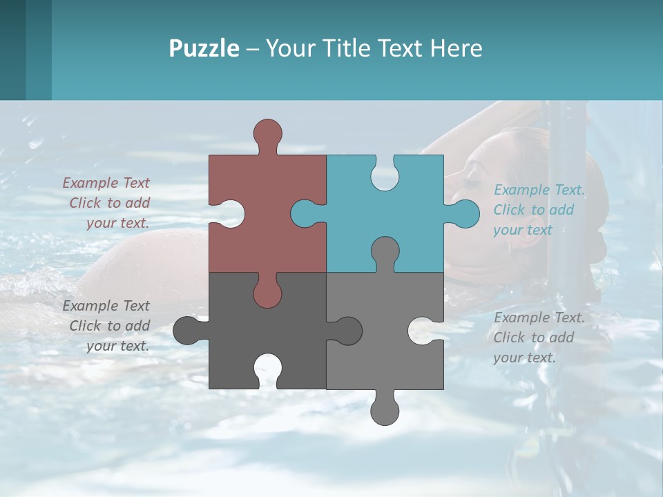 Face Water Human PowerPoint Template