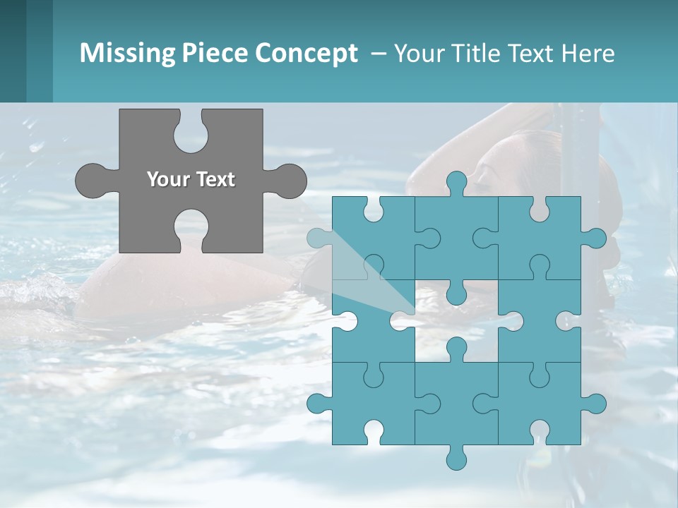 Face Water Human PowerPoint Template