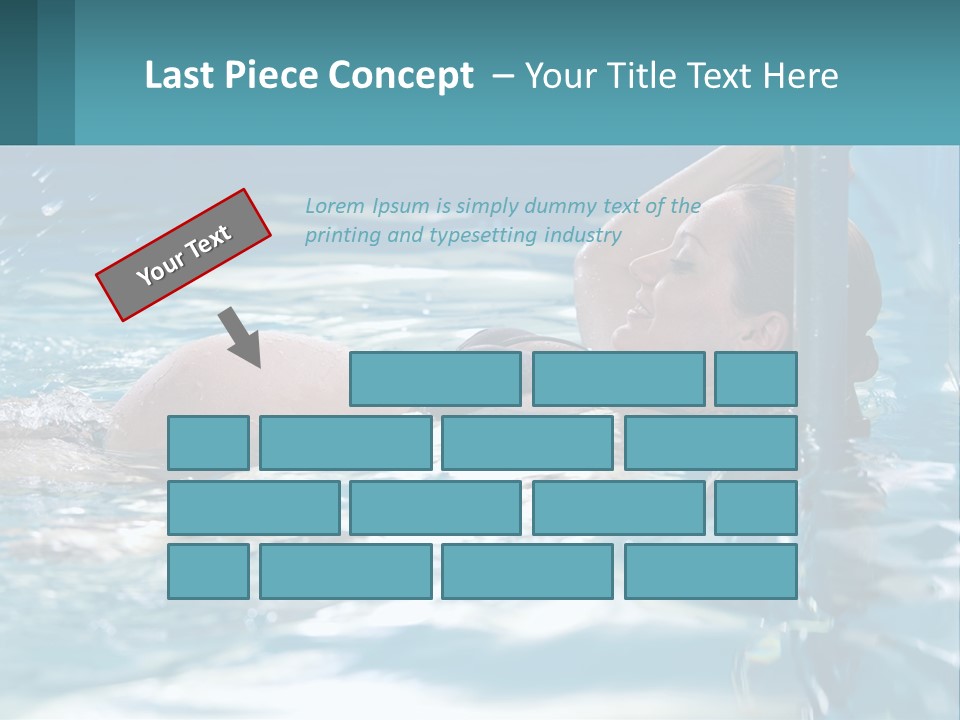 Face Water Human PowerPoint Template