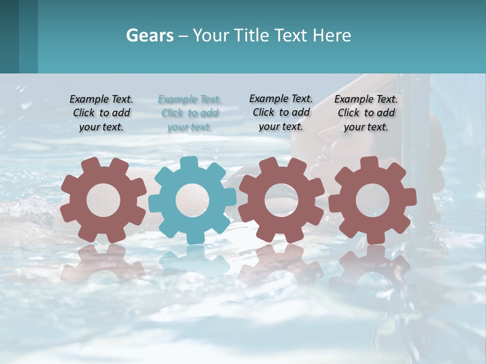 Face Water Human PowerPoint Template