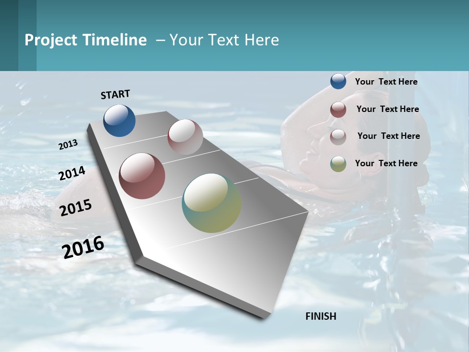 Face Water Human PowerPoint Template
