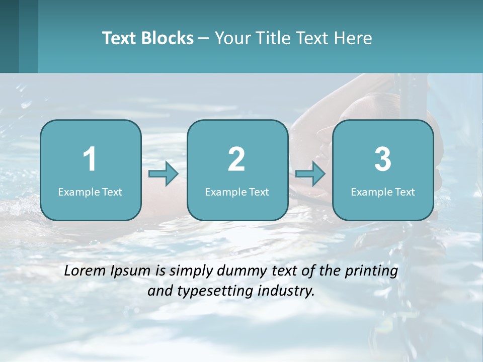 Face Water Human PowerPoint Template