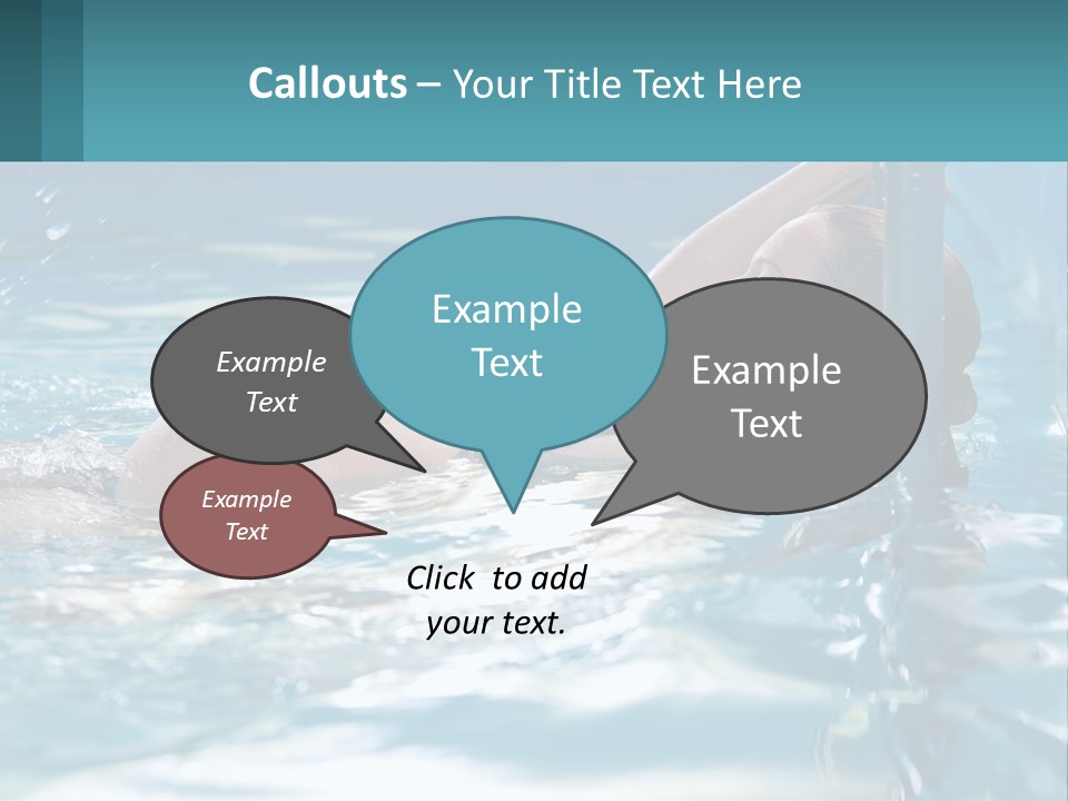 Face Water Human PowerPoint Template
