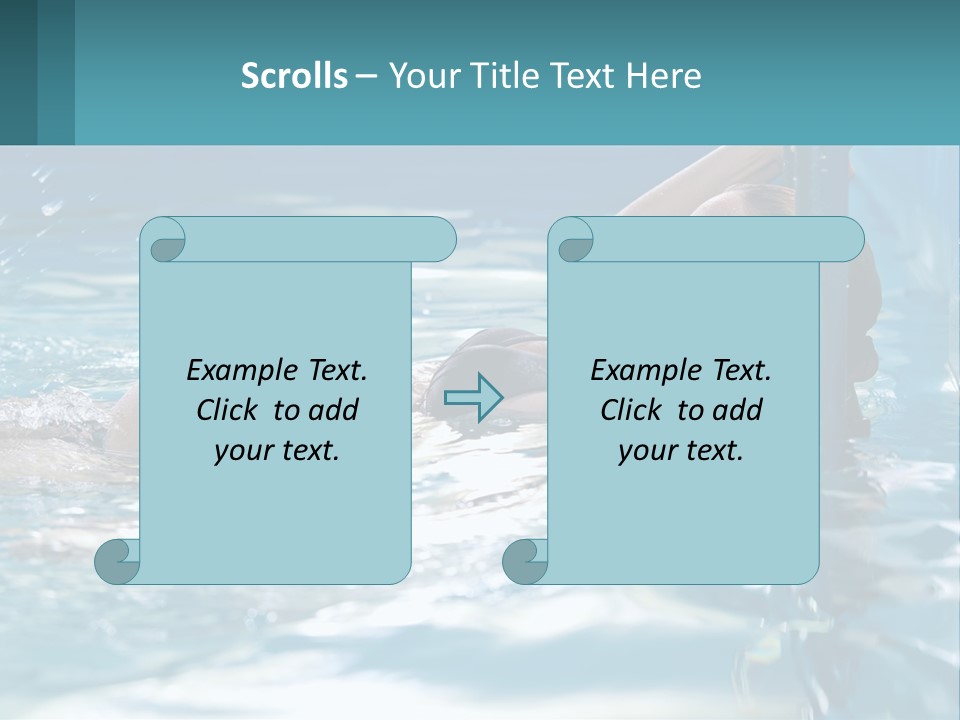 Face Water Human PowerPoint Template