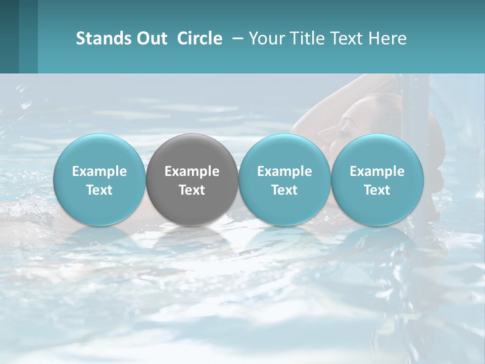 Face Water Human PowerPoint Template