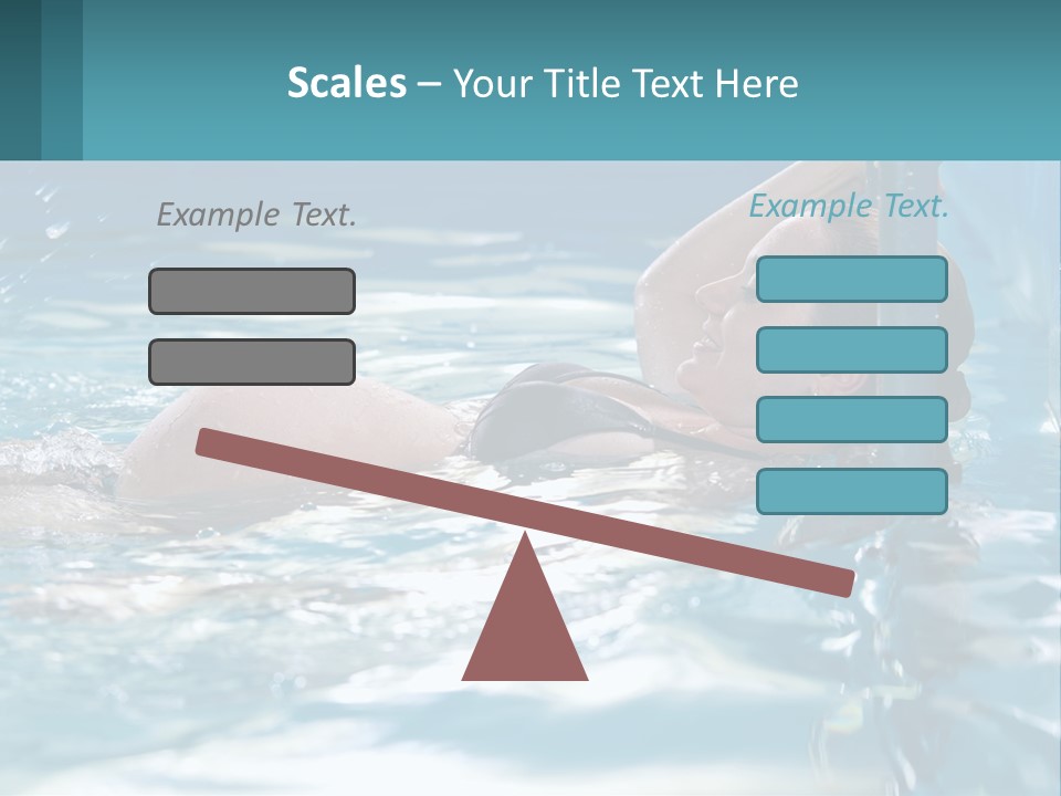 Face Water Human PowerPoint Template