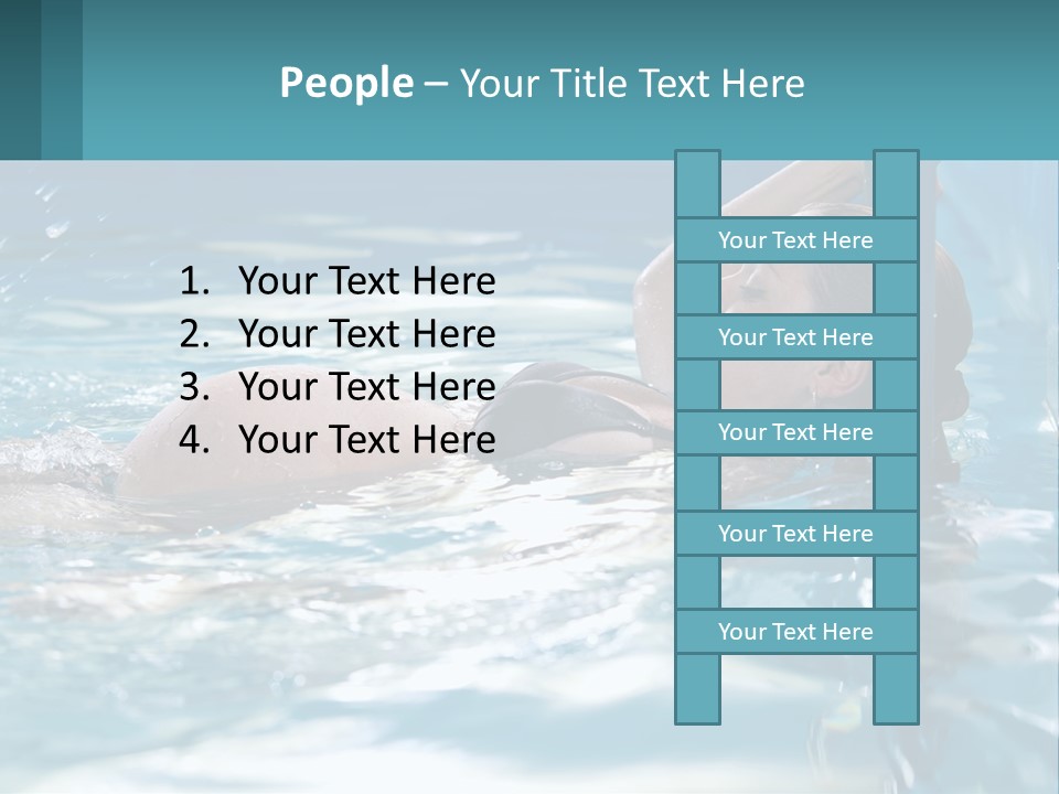 Face Water Human PowerPoint Template