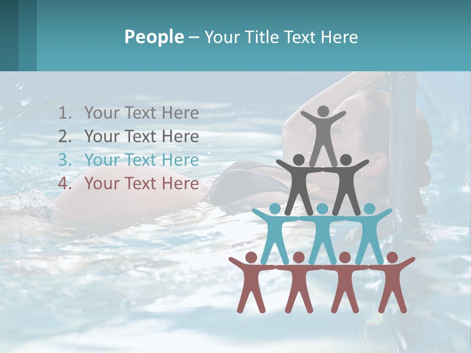 Face Water Human PowerPoint Template