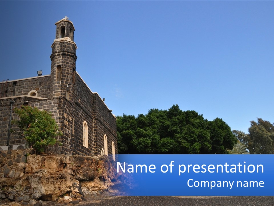 Kapernaum Old Sea PowerPoint Template
