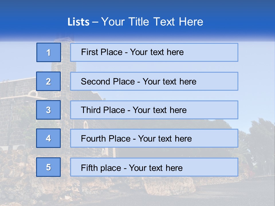 Kapernaum Old Sea PowerPoint Template