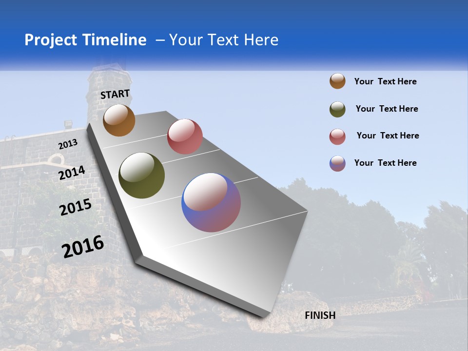 Kapernaum Old Sea PowerPoint Template