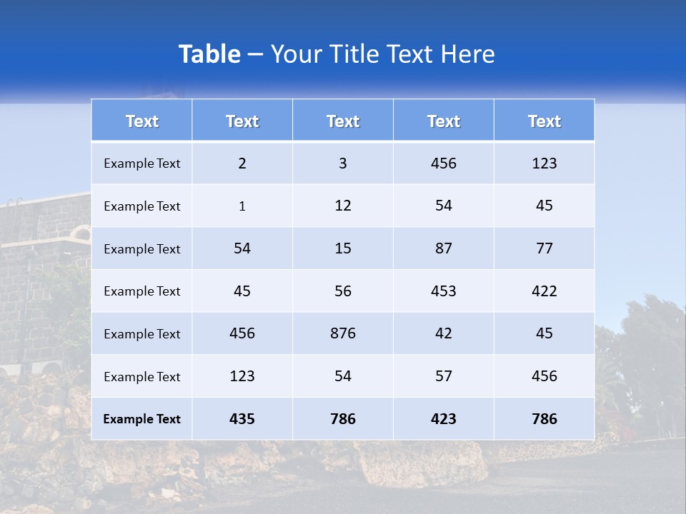 Kapernaum Old Sea PowerPoint Template